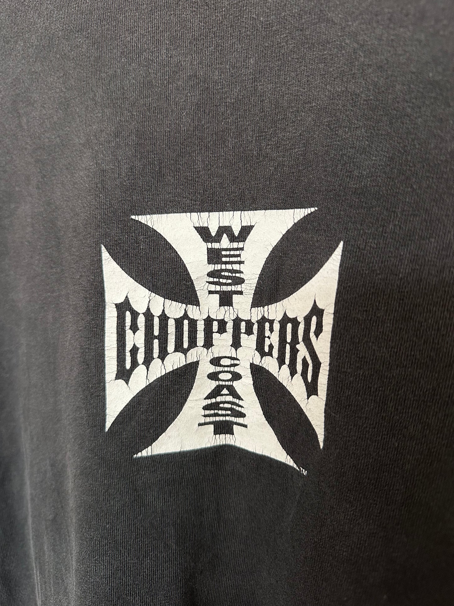 WCC WEST COAST CHOPPERS FADED THRASHED LONG SLEEVE