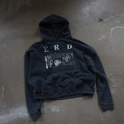 ERD CHARCOAL MY ROLE IN THE WAR HOODIE