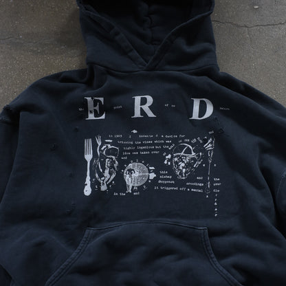 ERD CHARCOAL MY ROLE IN THE WAR HOODIE