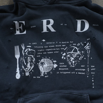 ERD CHARCOAL MY ROLE IN THE WAR HOODIE