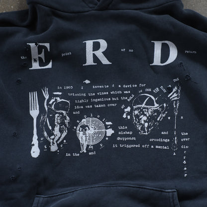 ERD CHARCOAL MY ROLE IN THE WAR HOODIE