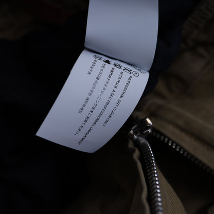 CHROME HEARTS KHAKI WORK JACKET CROSS PATCH WITH HORSESHOE