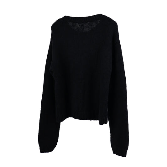 CLUB KISS MOHAIR KNIT CREWNECK