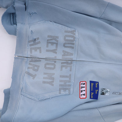 YOU ARE THE KEY TO MY HEART ZIP HOODIE