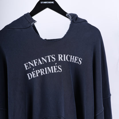 ERD NAVY LOGO HOODIE