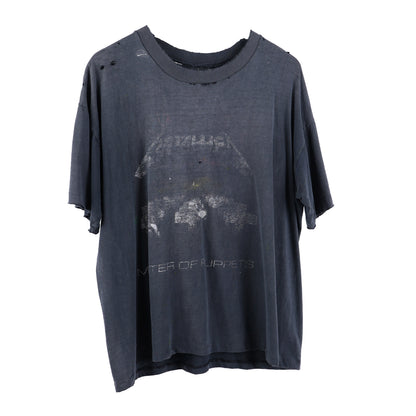 METALLICA MASTER OF PUPPETS SMOKED VINTAGE T-SHIRT