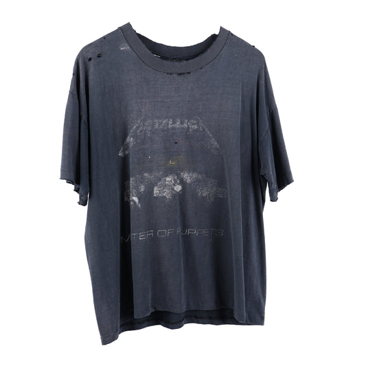 METALLICA MASTER OF PUPPETS SMOKED VINTAGE T-SHIRT