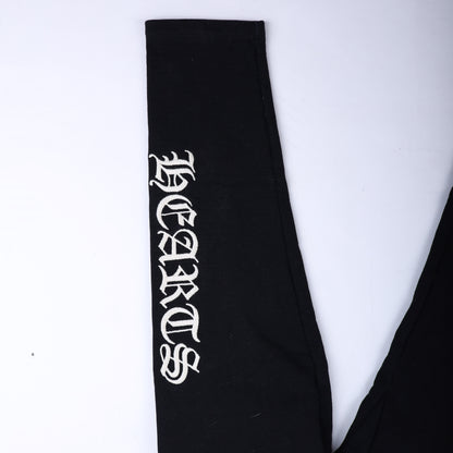 EMBRODIERED Chrome Hearts Logo Cotton Sweatpants