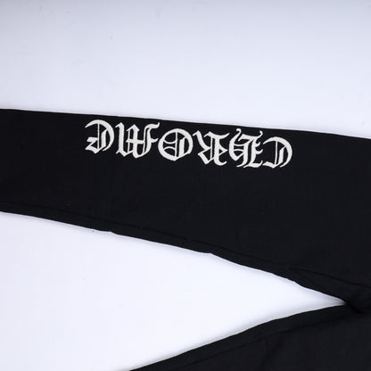 EMBRODIERED Chrome Hearts Logo Cotton Sweatpants