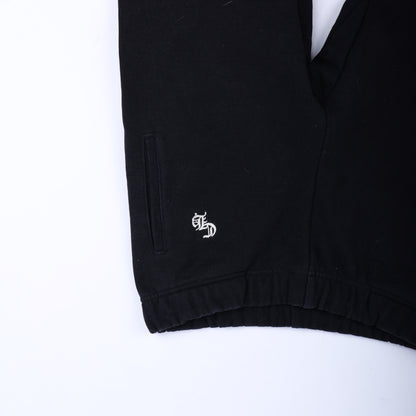 EMBRODIERED Chrome Hearts Logo Cotton Sweatpants