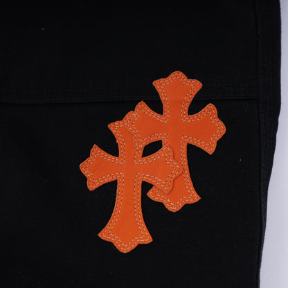 CHROME HEARTS FATIGUE DENIM ORANGE PATCH 1/1