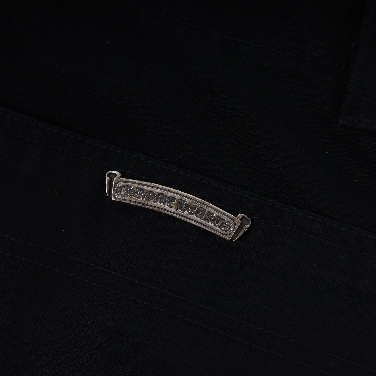 CHROME HEARTS FATIGUE DENIM ORANGE PATCH 1/1