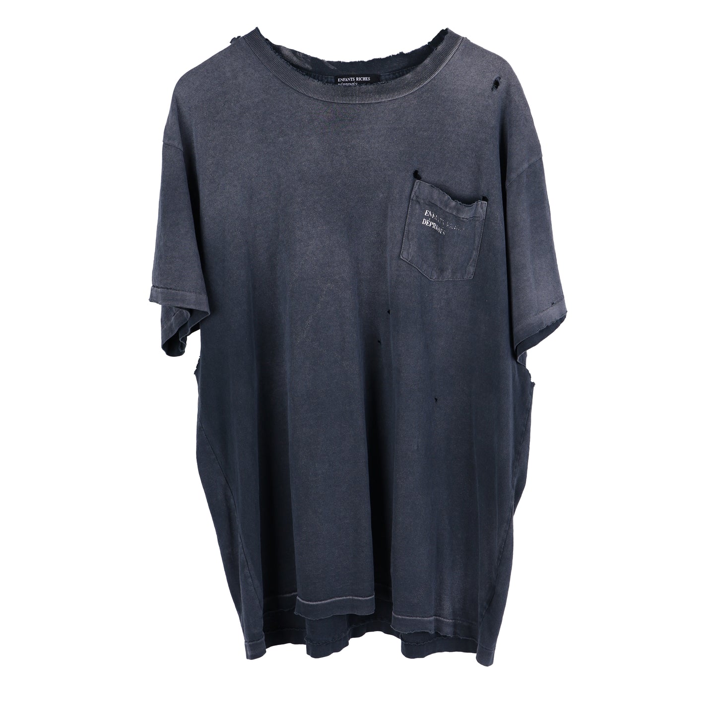 GRAY FADED ERD Pocket Tee