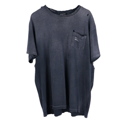 GRAY FADED ERD Pocket Tee