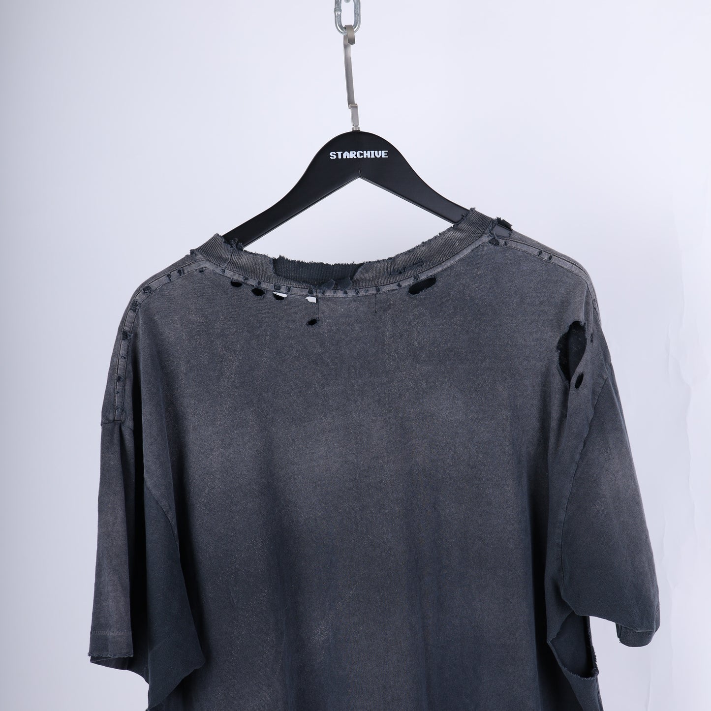 GRAY FADED ERD Pocket Tee