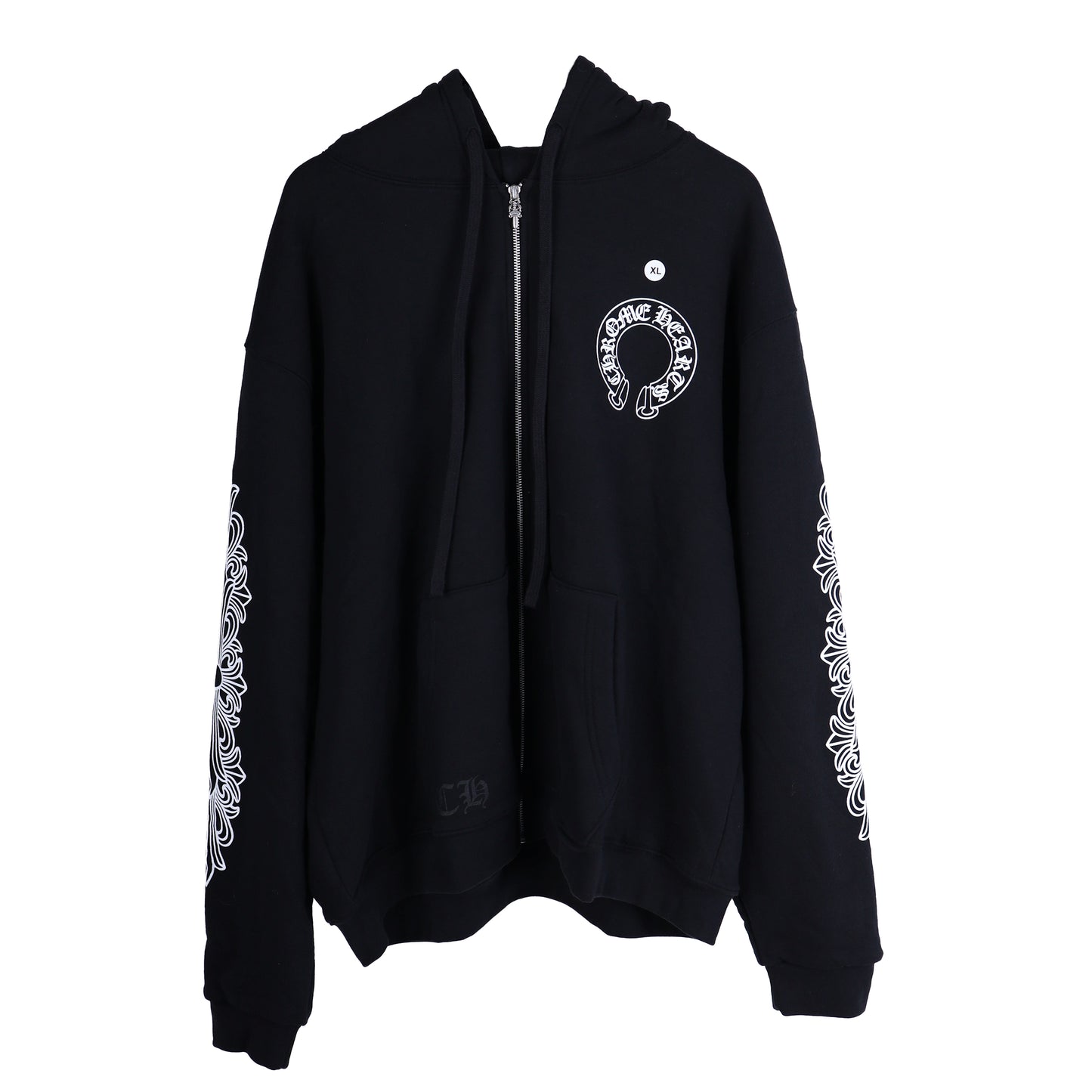 Chrome Hearts THERMAL Horseshoe ZIP UP Hoodie XL