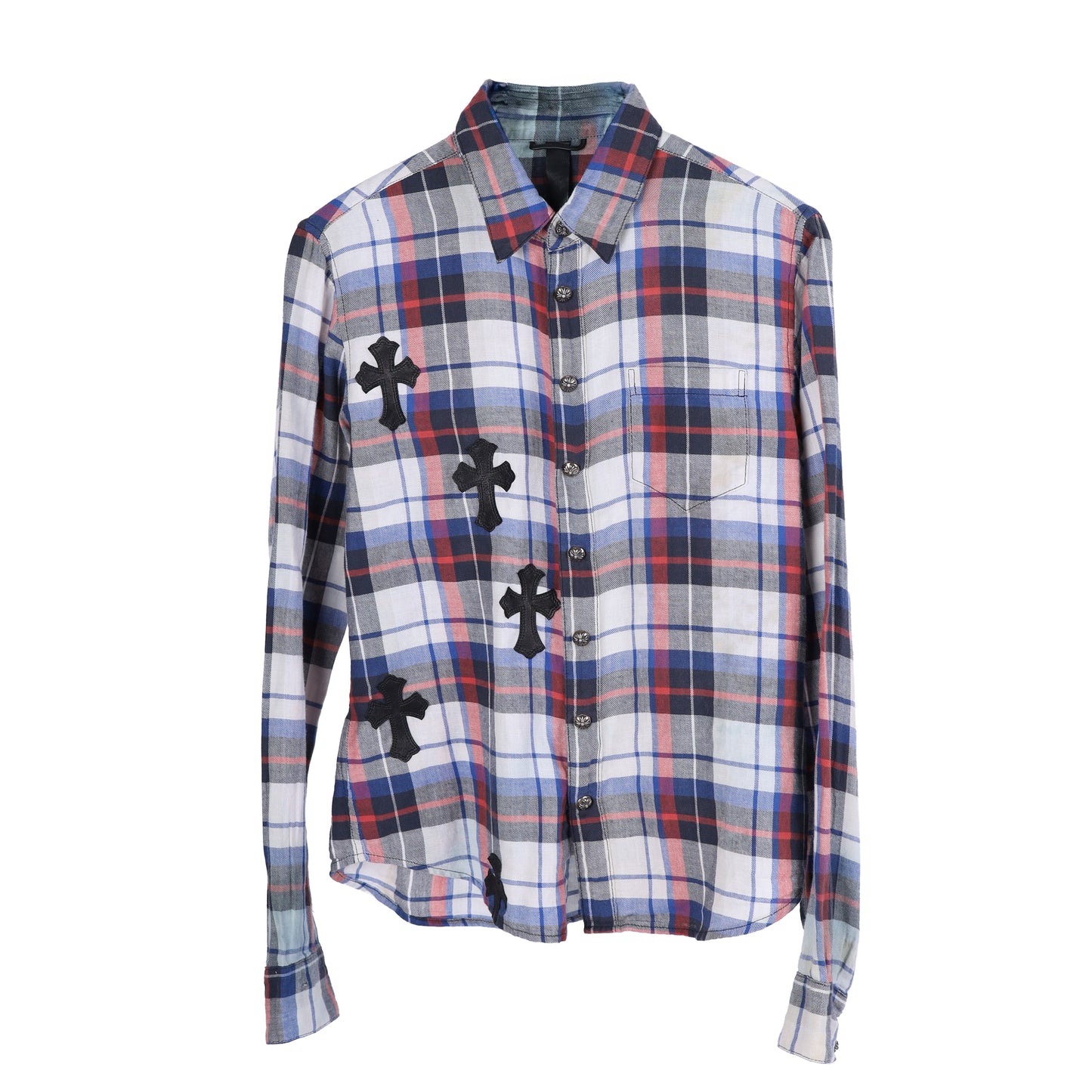 Chrome Hearts PATCHWORK FLANNEL SZ S