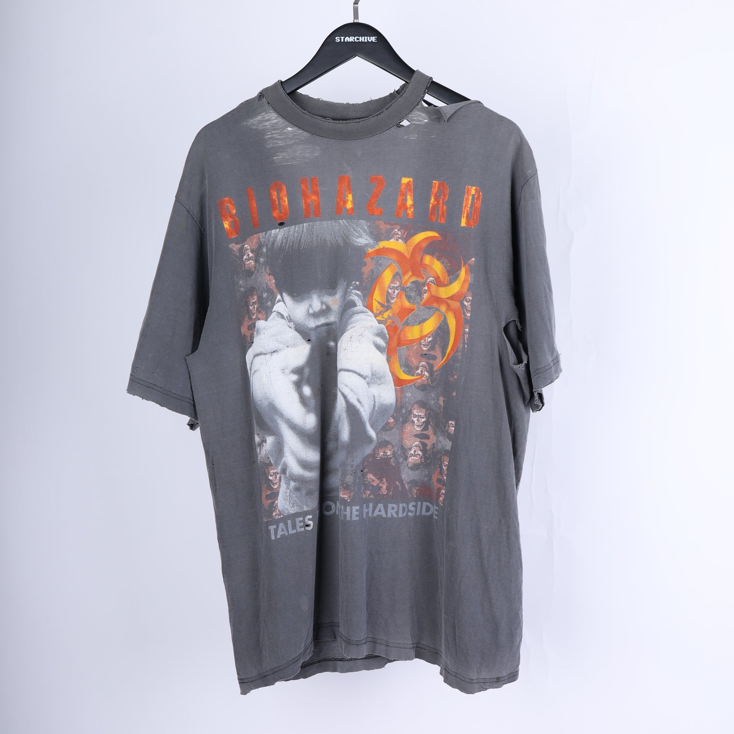 VINTAGE FADED BIOHAZARD