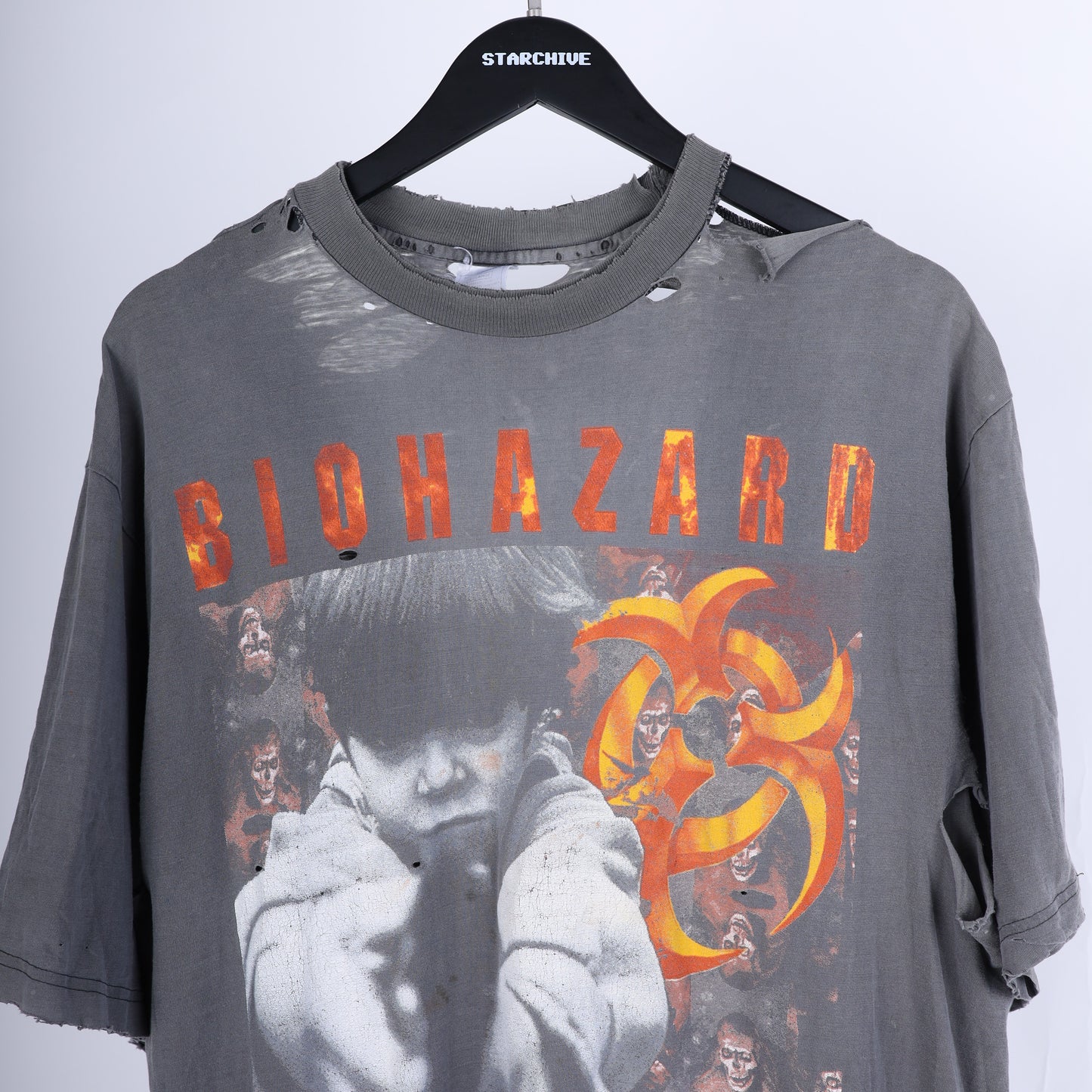 VINTAGE FADED BIOHAZARD