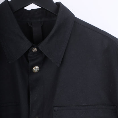 CHROME HEARTS WORK DOG LEAPOARD CROSS PATCH WORK DOG JACKET XXL