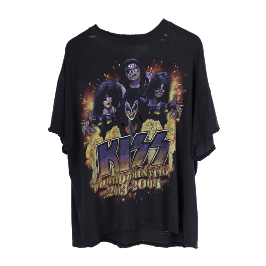 KISS ALIVE WORLD DOMINATION 2003-04 T-SHIRT