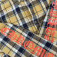 CHROME HEARTS YELLOW PLAID TARTAN LINED FLANNEL 2022 XXL