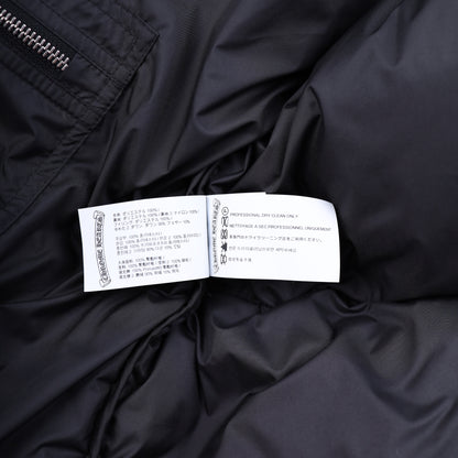 CHROME HEARTS BLACK PLUS MONOGRAM DOWN PUFFER JACKET
