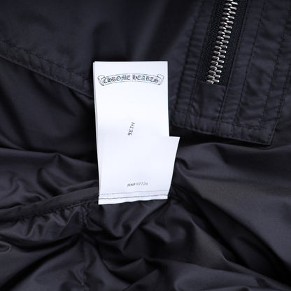 CHROME HEARTS BLACK PLUS MONOGRAM DOWN PUFFER JACKET