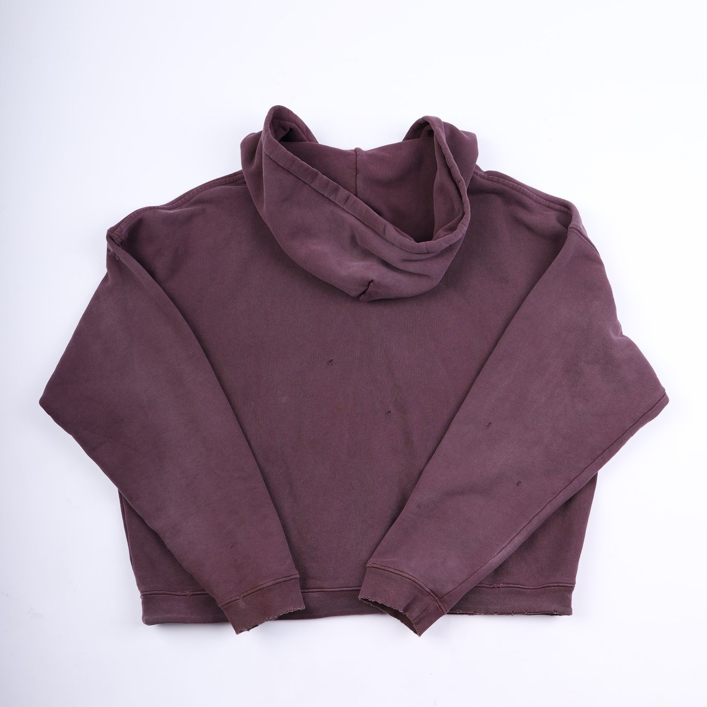ENFANTS RICHES DEPRIMES ERD LOGO CUT OUT BURGUNDY HOODIE