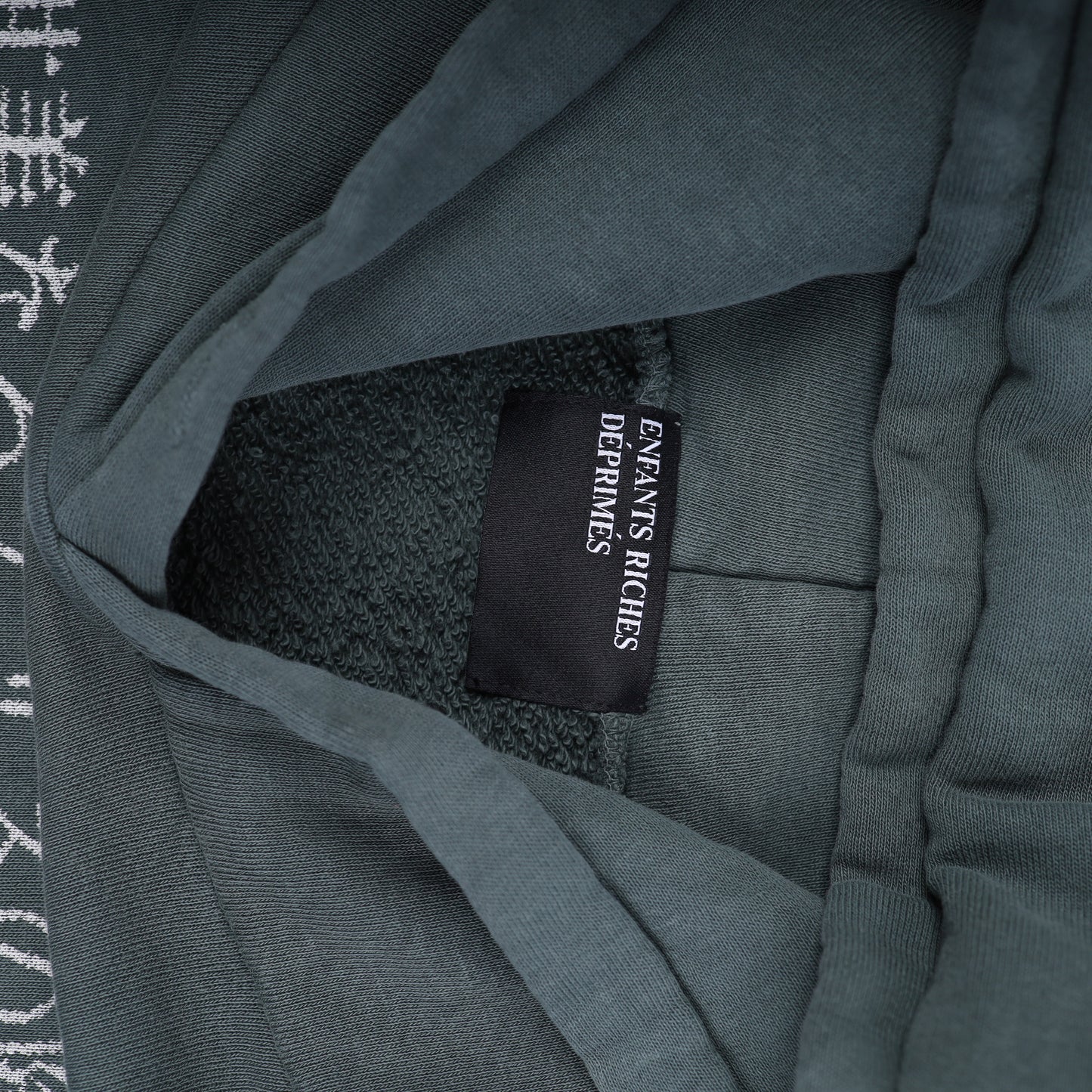 ENFANTS RICHES DEPRIMES SWEET SURRENDER OF ALICE HOODIE GREEN