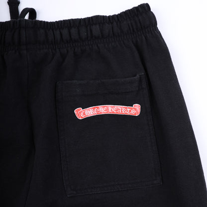 CHROME HEARTS MATTY BOY 'STAY FAST' FLAME SWEATPANTS XL