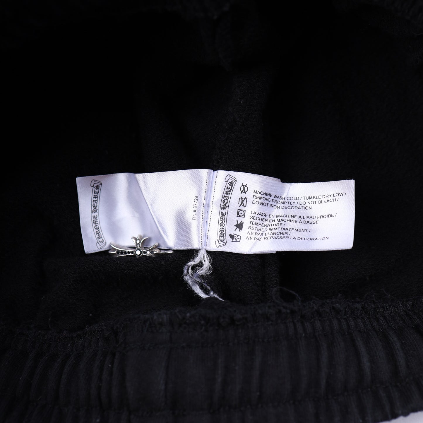 CHROME HEARTS MATTY BOY 'STAY FAST' FLAME SWEATPANTS XL