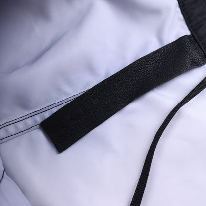 CHROME HEARTS BLACK BOARD SHORTS WITH CH PATCH 34