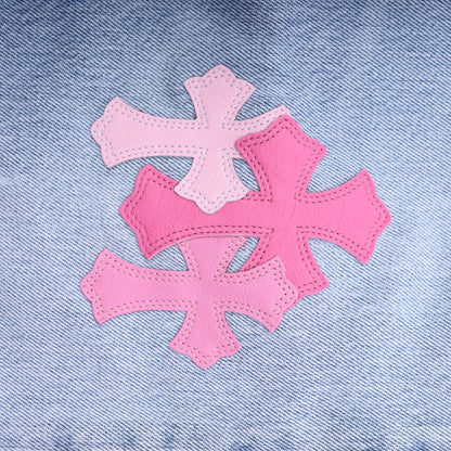 PINK CROSS PATCH 501 LEVI'S DENIM
