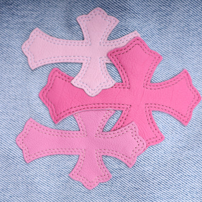 PINK CROSS PATCH 501 LEVI'S DENIM