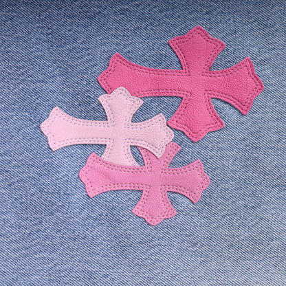 PINK CROSS PATCH 501 LEVI'S DENIM