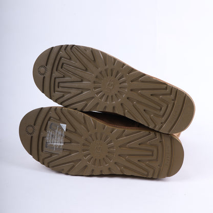 BROWN UGGS RHODIUM PLATED