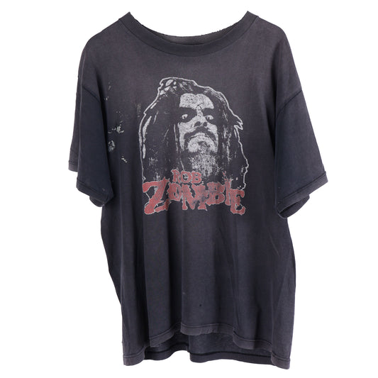 VINTAGE ROB ZOMBIE HELLBILLY DELUXE THRASHED FADED BAND T-SHIRT