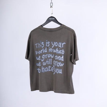 VINTAGE MARILYN MANSON THRASHED FADED T-SHIRT