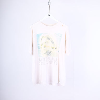 VINTAGE KURT KOBAIN MEMORIAL T-SHIRT THRASHED