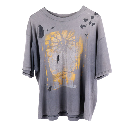VINTAGE REM THRASHED FADED T-SHIRT