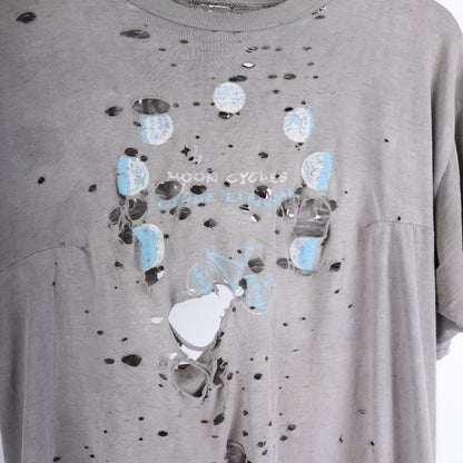 VINTAGE MOON CYCLES THRASHED T-SHIRT