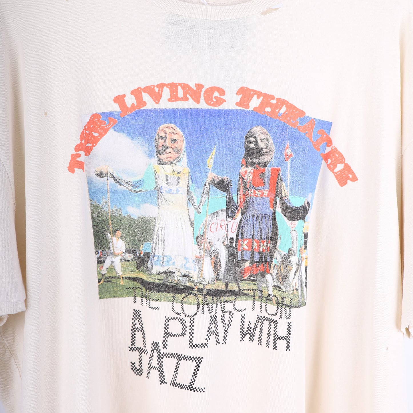 'THE LIVING THEATRE' WEBSTER COLLAB T-SHIRT