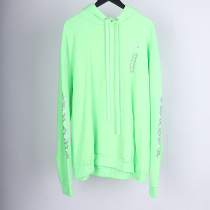 Chrome Hearts Ultra Miami Music Week Neon Green Floral Hoodie
