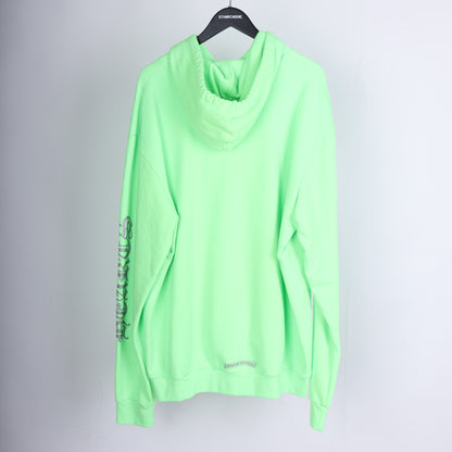 Chrome Hearts Ultra Miami Music Week Neon Green Floral Hoodie