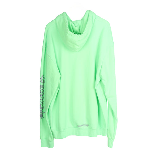 Chrome Hearts Ultra Miami Music Week Neon Green Floral Hoodie
