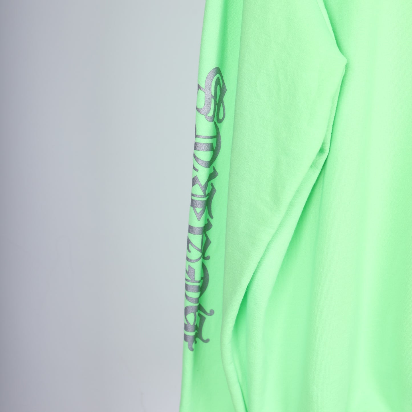 Chrome Hearts Ultra Miami Music Week Neon Green Floral Hoodie