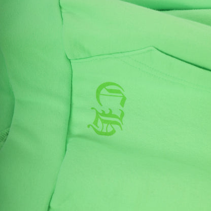 Chrome Hearts Ultra Miami Music Week Neon Green Floral Hoodie