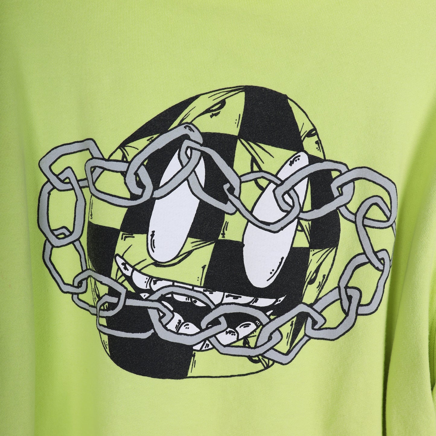 CHROME HEARTS X MATTY BOY LINK SLIME GREEN HOODIE