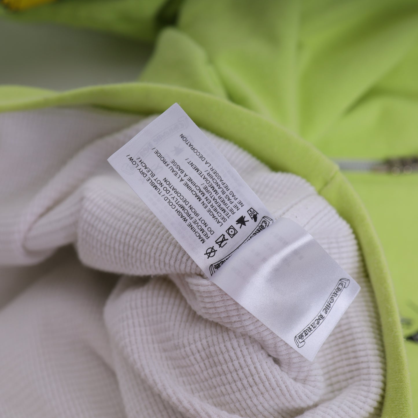 CHROME HEARTS X MATTY BOY LINK SLIME GREEN HOODIE